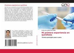 Mi primera experiencia en quirófano Mi primera experiencia en quirófano