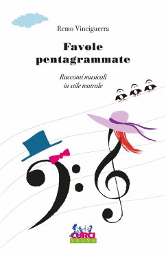 Cover Favole pentagrammate. Racconti musicali in stile teatrale