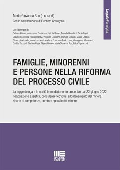 Famiglie, minorenni e persone nella riforma del processo civile