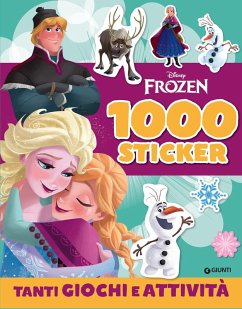 Cover Frozen. 1000 stickers. Tanti giochi e attività. Con adesivi