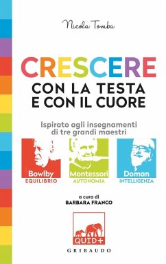 Cover Crescere con la testa e con il cuore. Ispirato agli insegnamenti di tre grandi maestri: Bowlby, Montessori, Doman