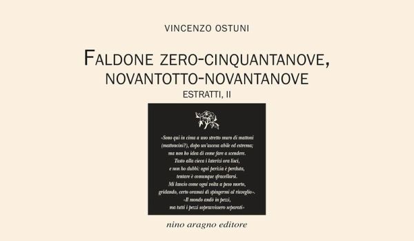 Faldone zero-cinquantanove, novantotto-novantanove Faldone zero-cinquantanove, novantotto-novantanove