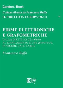Firme elettroniche e grafometriche - Buffa, Francesco