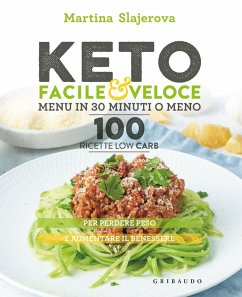 Cover Keto facile & veloce. Menu in 30 minuti o meno. 100 ricette law carb