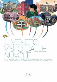 Cover Il Veneto visto dalle nuvole. Una regione illustrata dai maestri del fumetto