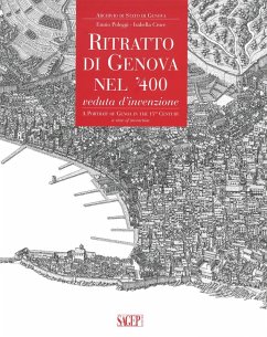 Cover Ritratto di Genova nel '400. Veduta d'invenzione. Ediz. italiana e inglese