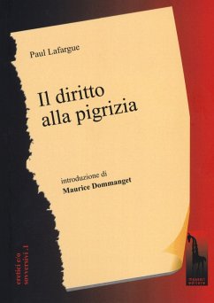 Cover Il diritto alla pigrizia