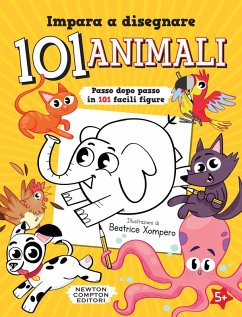 Cover Impara a disegnare 101 animali