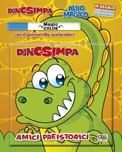 Cover Amici preistorici. Dinosimpa. Albo magico