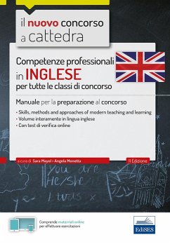 Cover Competenze professionali in inglese tutte le classi di concorso