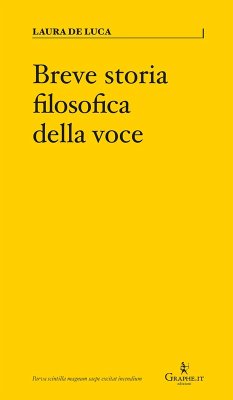 Cover Breve storia filosofica della voce