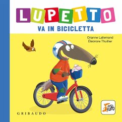 Cover Lupetto va in bicicletta. Amico lupo