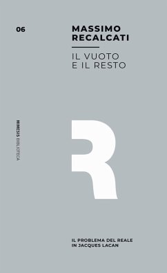 Cover Il vuoto e il resto. Il problema del reale in Jacques Lacan