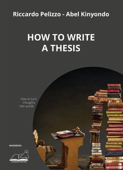 Cover How to write a thesis