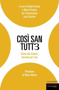 Cover Così san tutt3. Diritto alla Scienza, istruzioni per l'uso