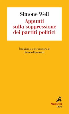 Cover Appunti sulla soppressione dei partiti politici