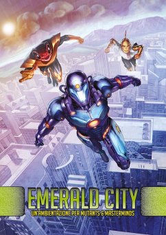 Cover Emerald City. Ambientazione per Mutants & Masterminds