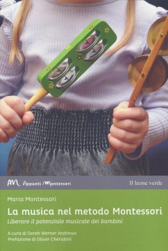 Cover La musica nel metodo Montessori. Liberare il potenziale musicale dei bambini
