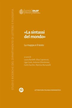 Cover La sintassi del mondo. La mappa e il testo