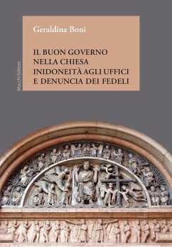 Cover Il buon governo nella Chiesa. Inidoneità agli uffici e denuncia dei fedeli