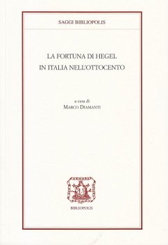 Cover La fortuna di Hegel in Italia nell'Ottocento
