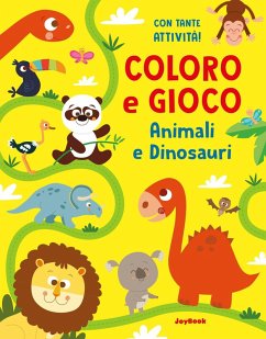 Cover Animali e dinosauri. Coloro e gioco