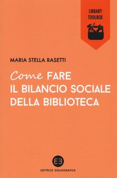 Cover Come fare il bilancio sociale della biblioteca