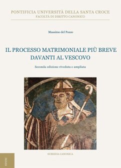 Il processo matrimoniale più breve davanti al vescovo - Del Pozzo, Massimo