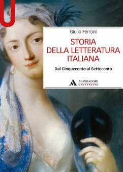 Cover Storia della letteratura italiana. Dal Cinquecento al Settecento