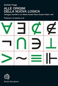 Cover Alle origini della nuova logica. Epistolario scientifico con Hilbert Husserl Peano Russell Vailati e altri