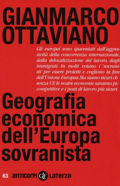 Geografia economica dell'Europa sovranista Geografia economica dell'Europa sovranista