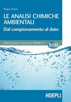 Cover Le analisi chimiche ambientali. Dal campionamento al dato