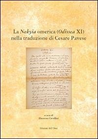 Cover La Nekyia Omerica (Odissea XI) nella traduzione di Cesare Pavese