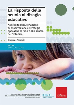 Cover La risposta della scuola al disagio educativo. Aspetti teorici, strumenti di osservazione e strategie operative al nido e alla scuola dell'infanzia