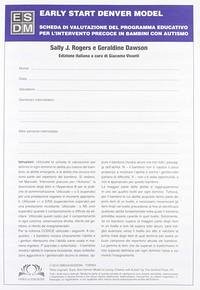 Cover Esdm cheklist. Intervento precoce per autismo