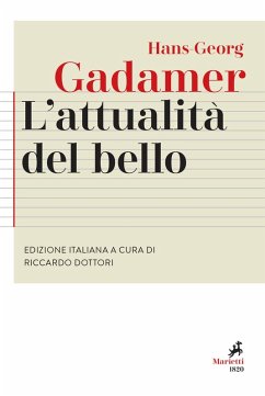 Cover L' attualità del bello. Studi di estetica ermeneutica