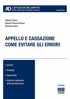 Cover Appello e cassazione. Come evitare gli errori