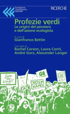Cover Profezie verdi. Le origini del pensiero e dell'azione ecologista