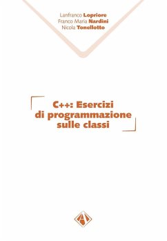 Cover C++. Esercizi di programmazione sulle classi