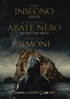 Cover Il patto dell'abate nero. Secretum saga letto da Pino Insegno. Audiolibro. CD Audio formato MP3