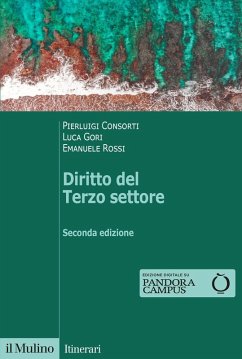 Diritto del terzo settore - Consorti, Pierluigi; Gori, Luca; Rossi, Emanuele