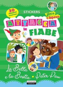 Cover Attacca le fiabe: La bella e la bestia-Peter Pan