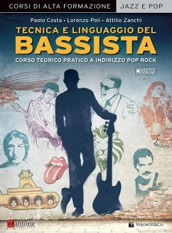 Cover Tecnica e linguaggio del bassista. Corso teorico pratico a indirizzo pop rock