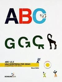 Cover ABC 1, 2, 3. Una sorpresa per Zeno. Ediz. italiana e inglese