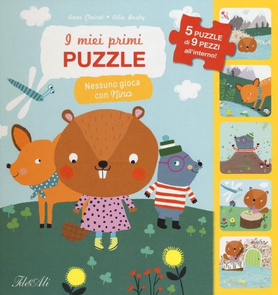 Nessuno gioca con Nina! I miei primi puzzle