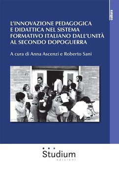 Cover L' innovazione pedagogica e didattica nel sistema formativo italiano dall'unità al secondo dopoguerra