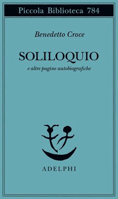 Cover Soliloquio e altre pagine autobiografiche