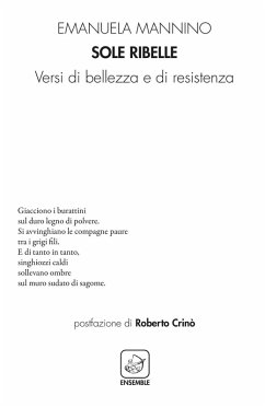 Sole ribelle. Versi di bellezza e di resistenza - Mannino, Emanuela Sole ribelle. Versi di bellezza e di resistenza - Mannino, Emanuela
