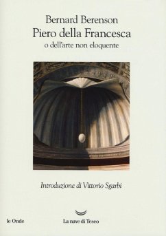 Cover Piero della Francesca, o dell'arte non eloquente