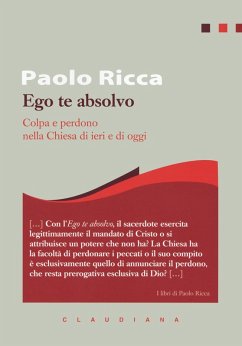 Cover Ego te absolvo. Colpa e perdono nella Chiesa